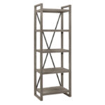 Weathered gray Bainbridge Collection Bookshelf By homelegnace Storage Furniture Mobilia Cleopatra 12 Weathered gray Bainbridge Collection Bookshelf By homelegnace 12