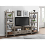 Weathered gray Bainbridge Collection Bookshelf By homelegnace Storage Furniture Mobilia Cleopatra 13 Weathered gray Bainbridge Collection Bookshelf By homelegnace 13