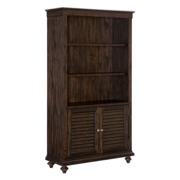 Driftwood charcoal Cardano Collection Bookcase By homelegnace 9