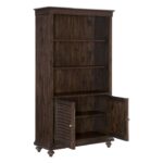 Driftwood charcoal Cardano Collection Bookcase By homelegnace Storage Furniture Mobilia Cleopatra 15 Driftwood charcoal Cardano Collection Bookcase By homelegnace 15