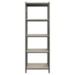 Black Metal Fairhope Collection Bookcase By homelegnace Storage Furniture Mobilia Cleopatra 13 Black Metal Fairhope Collection Bookcase By homelegnace 13