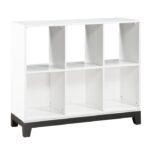 2-tone finish (white and metallic gray) Garretson Collection Bookcase By homelegnace Storage Furniture Mobilia Cleopatra 12 2-tone finish (white and metallic gray) Garretson Collection Bookcase By homelegnace 12