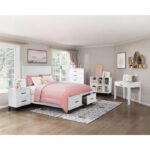 2-tone finish (white and metallic gray) Garretson Collection Bookcase By homelegnace Storage Furniture Mobilia Cleopatra 14 2-tone finish (white and metallic gray) Garretson Collection Bookcase By homelegnace 14