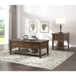 Walnut Whitley Collection Glass top End table With Drawer By homelegance End Tables Mobilia Cleopatra 16 Walnut Whitley Collection Glass top End table With Drawer By homelegance 16