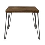 2-tone finish: rustic oak and black Kellson Collection End table By homelegance End Tables Mobilia Cleopatra 11 2-tone finish: rustic oak and black Kellson Collection End table By homelegance 11