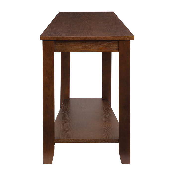 Espresso Elwell Collection Chair side table By homelegance