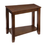 Espresso Elwell Collection Chair side table By homelegance 18