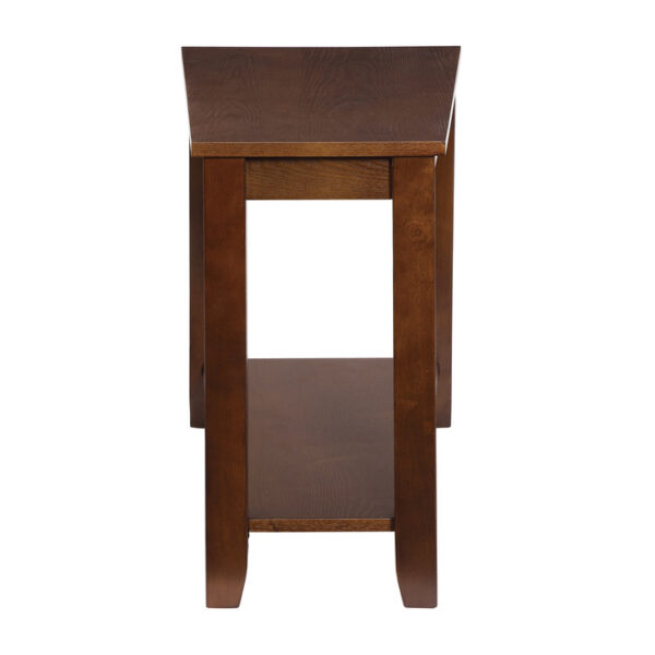 Espresso Elwell Collection Chair side table By homelegance 13