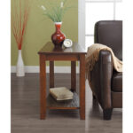 Espresso Elwell Collection Chair side table By homelegance 22