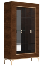Eva 2 Door China w/ Light p13584 By ESF Furniture Curio & Buffet Mobilia Cleopatra 16 Eva 2 Door China w/ Light p13584 By ESF Furniture 16