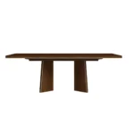 Tobacco Walnut Eva Dining Table