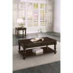Espresso Lovington Collection End table By homelegance 16
