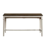 Brown and antique white Enfield Collection 4 PC Console+3 Stools Set By Homelegance Counter Mobilia Cleopatra 20 Brown and antique white Enfield Collection 4 PC Console+3 Stools Set By Homelegance 20