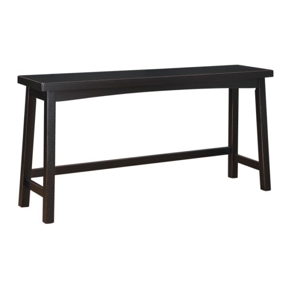 Black finish 4-Piece Pack Counter Height Set Caspian Collection By Homelegance 13