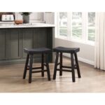 Black finish 4-Piece Pack Counter Height Set Caspian Collection By Homelegance 26