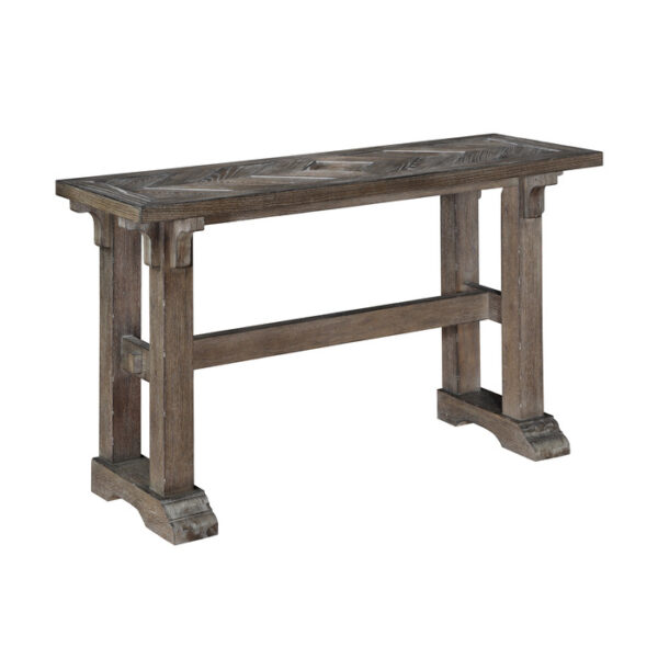 Driftwood brown Sarasota Collection Sofa Table By Homelegance 8