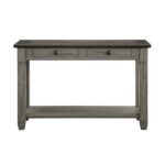 2-tone finish: coffee and antique gray Granby Collection Sofa Table By Homelegance Sofa Tables Mobilia Cleopatra 9 2-tone finish: coffee and antique gray Granby Collection Sofa Table By Homelegance 9