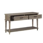 Driftwood light brown Cardano Collection Sofa Table With Two Functiona l By Homelegance Sofa Tables Mobilia Cleopatra 13 Driftwood light brown Cardano Collection Sofa Table With Two Functiona l By Homelegance 13