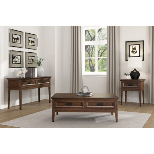 Brown Cherry Frazier Park Collection By Homelegance 11