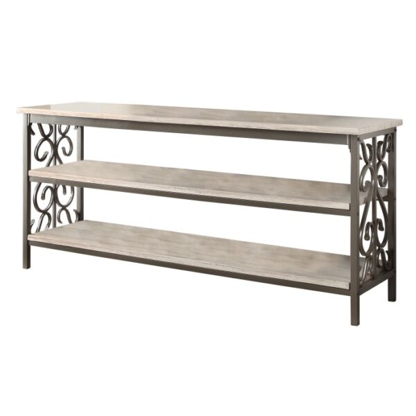 Black Metal Fairhope Collection Sofa Table By Homelegance 9