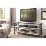 Black Metal Fairhope Collection Sofa Table By Homelegance 15