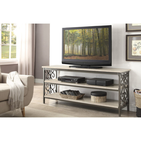Black Metal Fairhope Collection Sofa Table By Homelegance 10