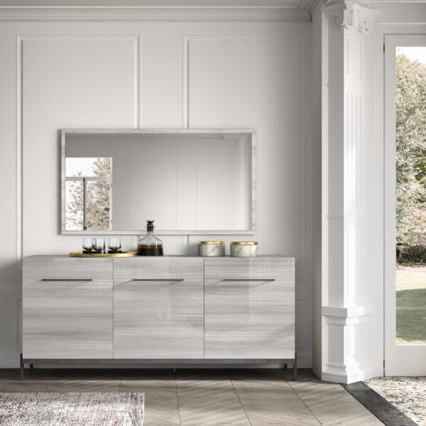 Gray Mia 3 Door Buffet p13595 By ESF Furniture 7