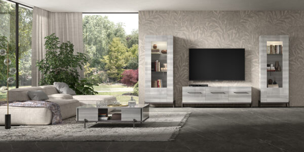 Gray Mia Entertainment Center p13576 By ESF Furniture 10