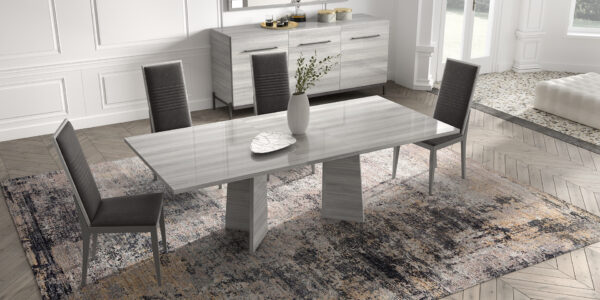 Gray Mia Dining Table p13593 By ESF Furniture 8