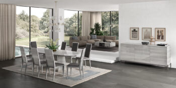 Gray Dining Room