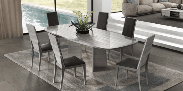 Gray Mia Dining Room Additional items p13575 By ESF Furniture 16