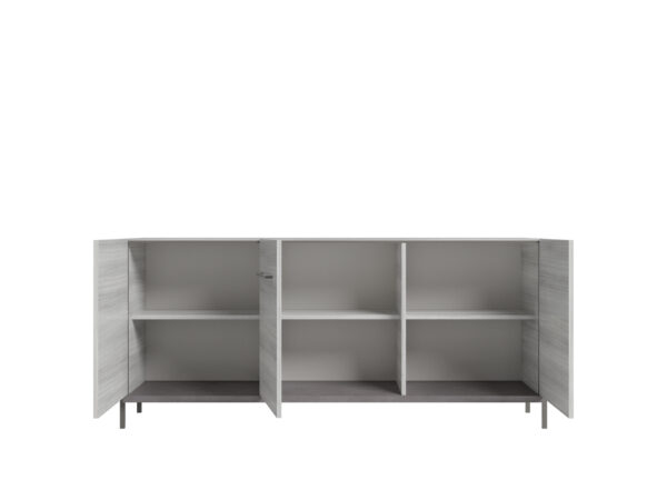 Gray Mia 3 Door Buffet p13595 By ESF Furniture 9