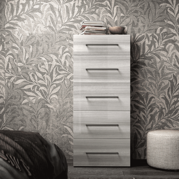 Gray Mia Bedroom w/ Light p13336 By ESF Furniture 11