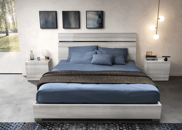 Gray Mia Bedroom Set Additional items p13570 By ESF Furniture 9