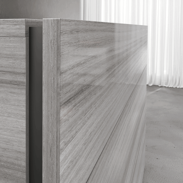 Gray Mia Bedroom Set Additional items p13570 By ESF Furniture 11