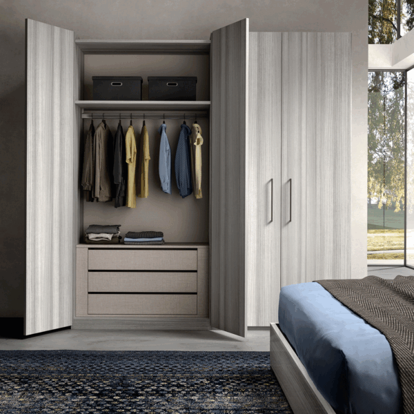 Gray Mia Bedroom Set Additional items p13570 By ESF Furniture 12