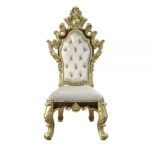Hand-Painted Brown Desiderius Side Chair DN60001 By ACME 18