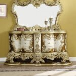 Hand Painted Brown Desiderius Dresser BD20005 By ACME 17