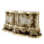 Hand Painted Brown Desiderius Dresser BD20005 By ACME 18