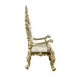 Hand-Painted Brown Desiderius Arm Chair DN60002 By ACME 20