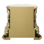Hand Painted Brown Desiderius Nightstand BD20003 By ACME 18