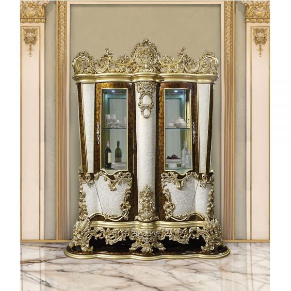 Hand-Painted Brown Desiderius Curio DN60003 By ACME