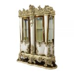 Hand-Painted Brown Desiderius Curio DN60003 By ACME Curio & Buffet Mobilia Cleopatra 16 Hand-Painted Brown Desiderius Curio DN60003 By ACME 16