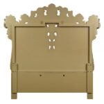 Hand Painted Brown Desiderius Eastern King Bed BD20001EK By ACME Luxury Beds Mobilia Cleopatra 18 Hand Painted Brown Desiderius Eastern King Bed BD20001EK By ACME 18
