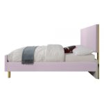 Pink High Gloss Finish Gaines Full Bed BD02660F By ACME 10