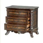 Cherry Devany Nightstand BD03063 By ACME Luxury Bedroom Nightstands Mobilia Cleopatra 14 Cherry Devany Nightstand BD03063 By ACME 14