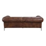 Mocha Leather Jaron Sofa LV02980 By ACME Luxury Sofas Mobilia Cleopatra 13 Mocha Leather Jaron Sofa LV02980 By ACME 13