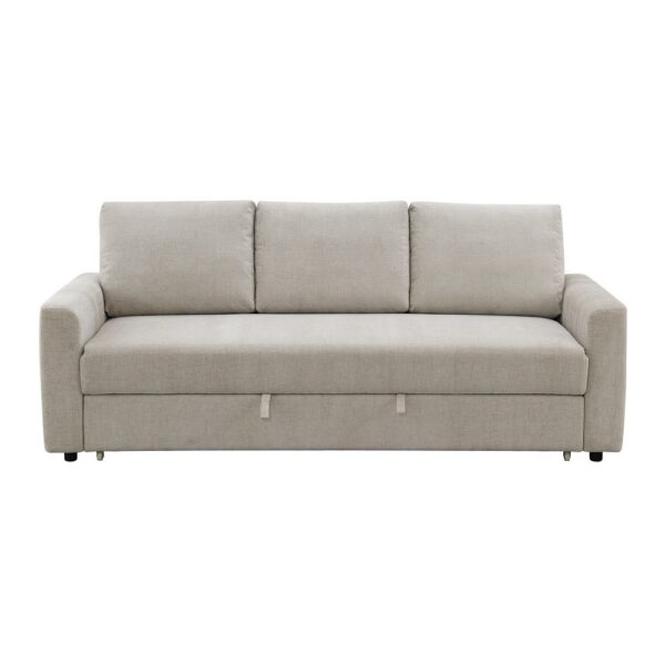 Beige Fabric Haran Sofa W/Sleeper LV03130 By ACME 11