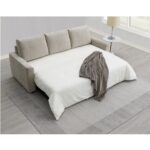 Beige Fabric Haran Sofa W/Sleeper LV03130 By ACME Luxury Sofas Mobilia Cleopatra 20 Beige Fabric Haran Sofa W/Sleeper LV03130 By ACME 20
