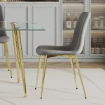 DT038G+DCK55G Glass Dining Table Set with 4 Chairs By Artisan Furniture Luxury Dining Sets Mobilia Cleopatra 14 DT038G+DCK55G Glass Dining Table Set with 4 Chairs By Artisan Furniture 14